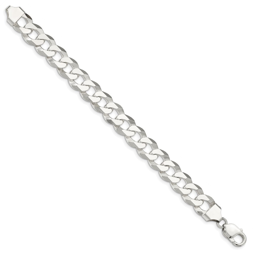 Sterling Silver Beveled Curb Chain