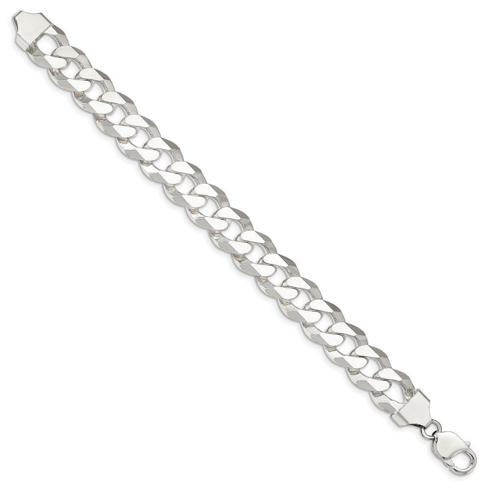 Sterling Silver Beveled Curb Chain