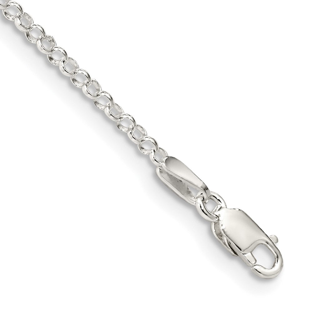 Sterling Silver Rolo Chain Anklet