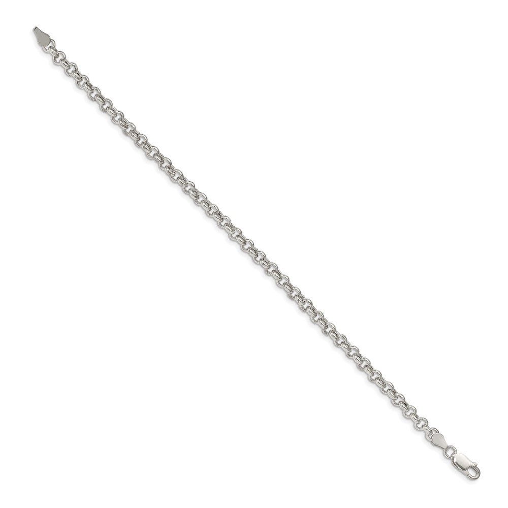 Sterling Silver Semi-solid Rolo Chain