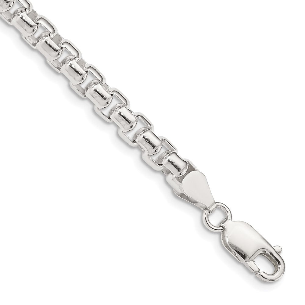 Sterling Silver Round Box Chain