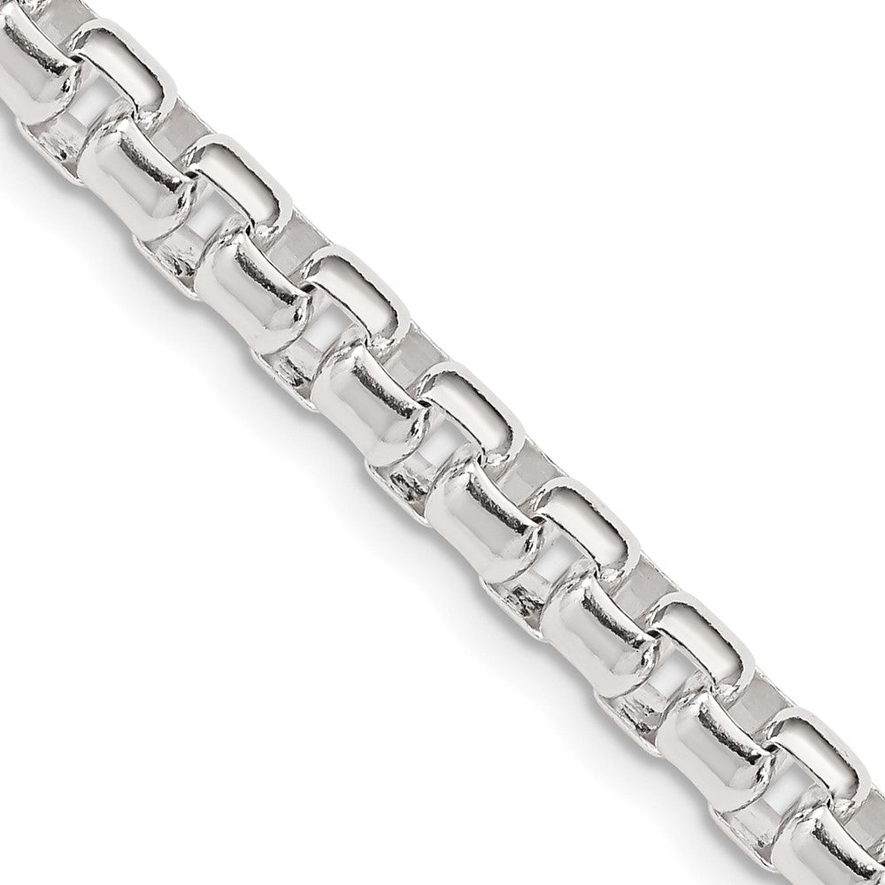 Sterling Silver Round Box Chain