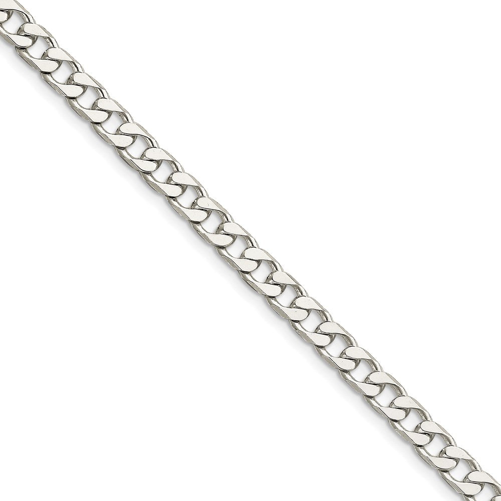 Sterling Silver Polished Curb Chain