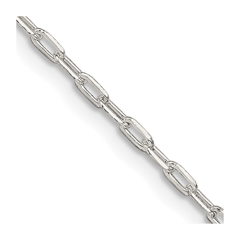 Sterling Silver Elongated Open Link Chain