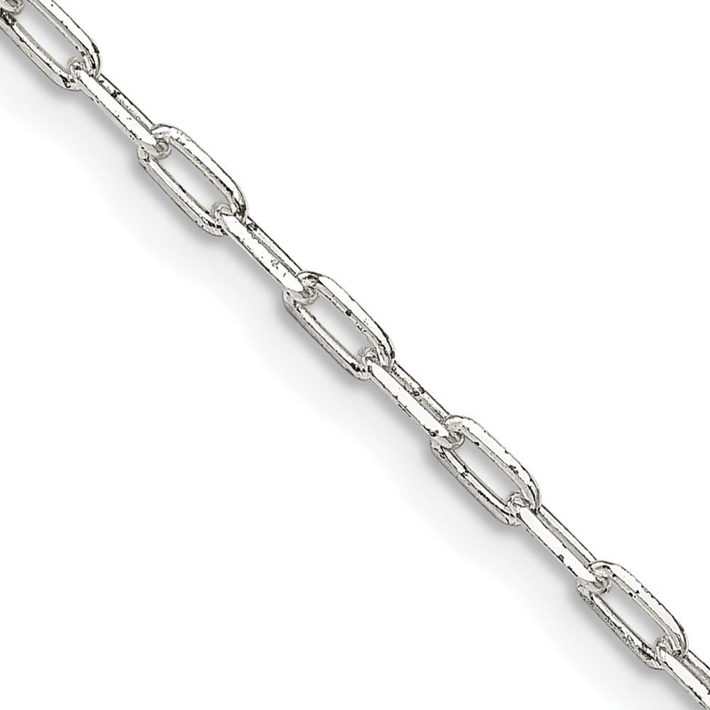 Sterling Silver Elongated Open Link Chain