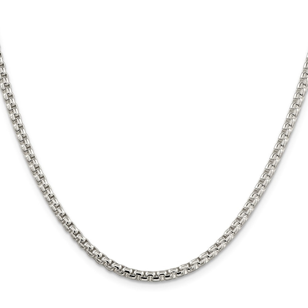 Sterling Silver Round Box Chain