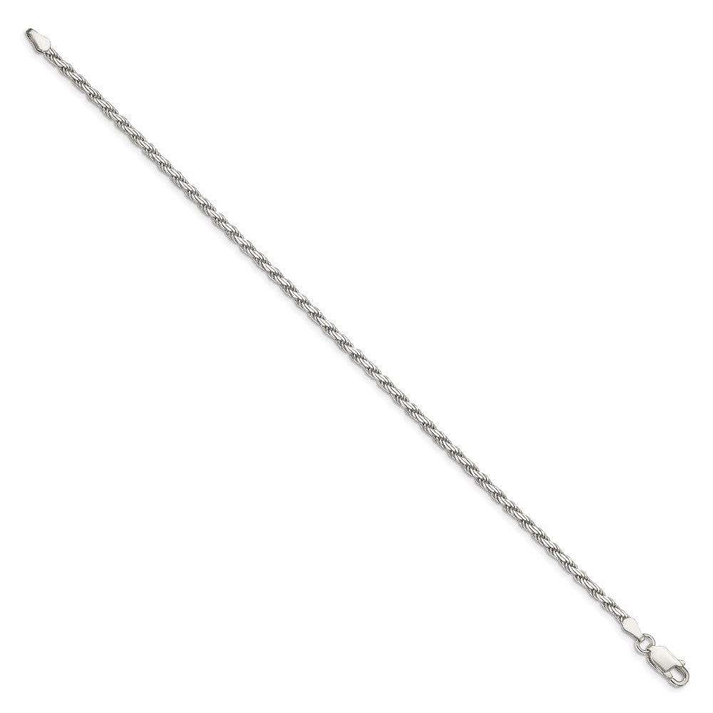 Sterling Silver Flat Rope Chain