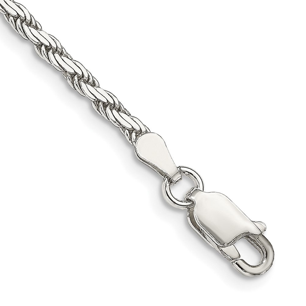 Sterling Silver Flat Rope Chain