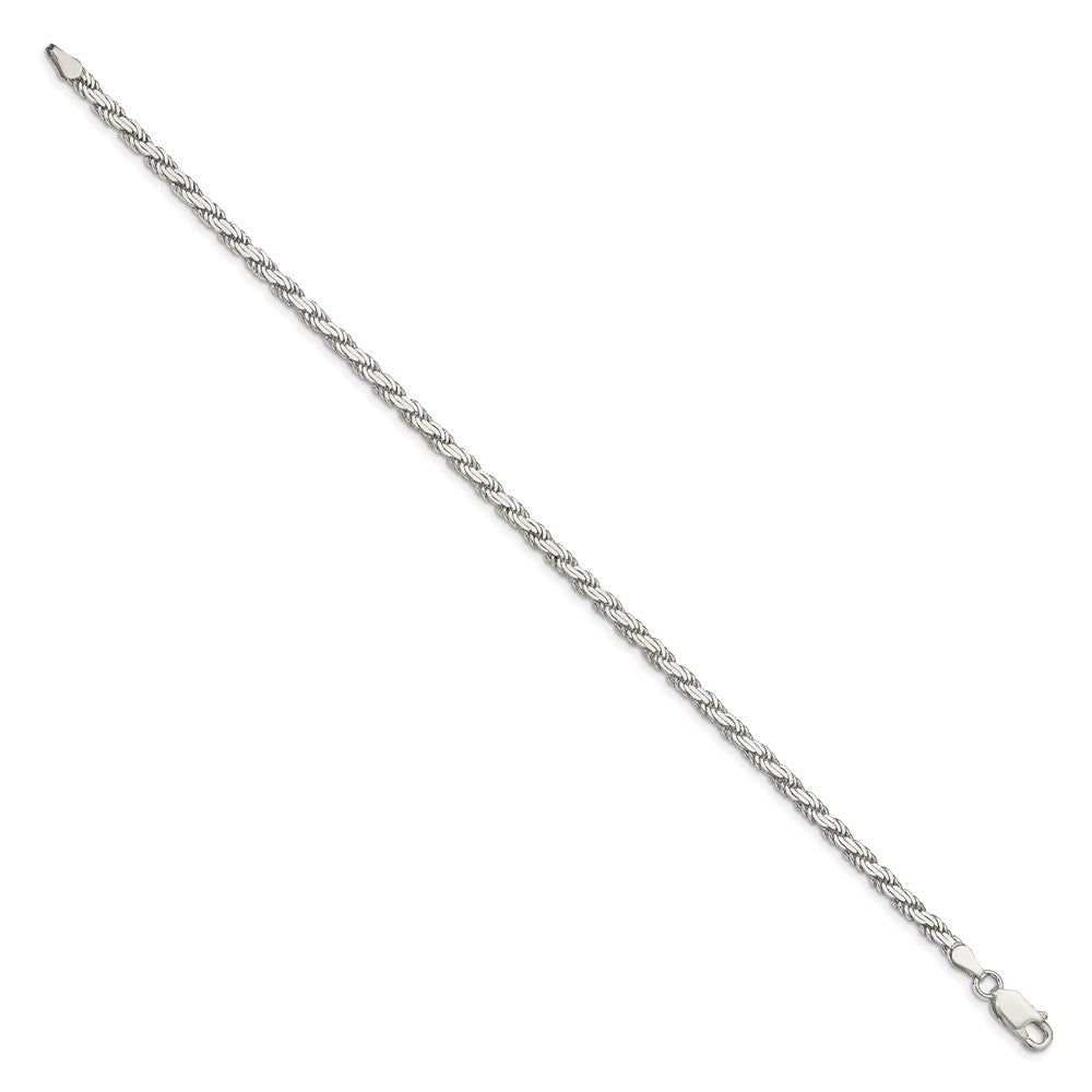 Sterling Silver Flat Rope Chain