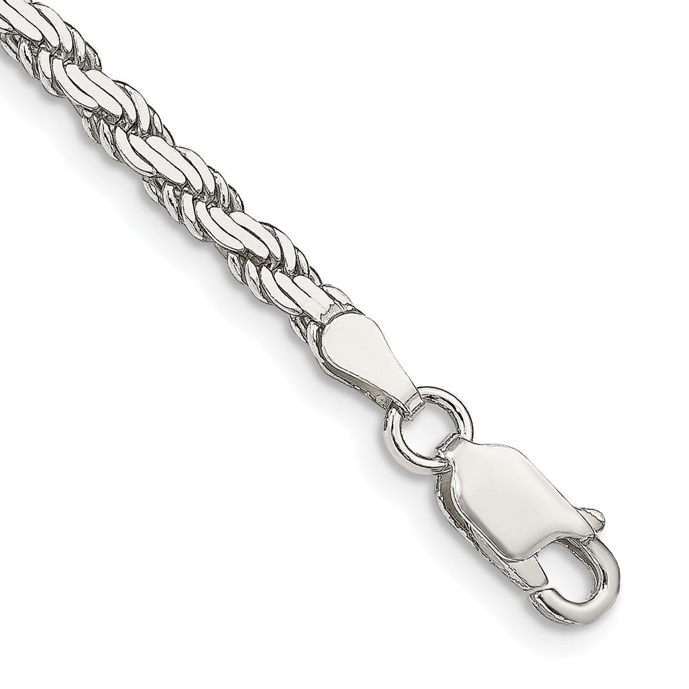 Sterling Silver Flat Rope Chain