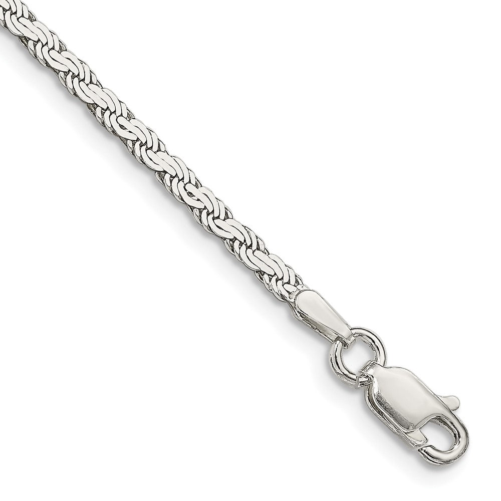 Sterling Silver Flat Rope Chain