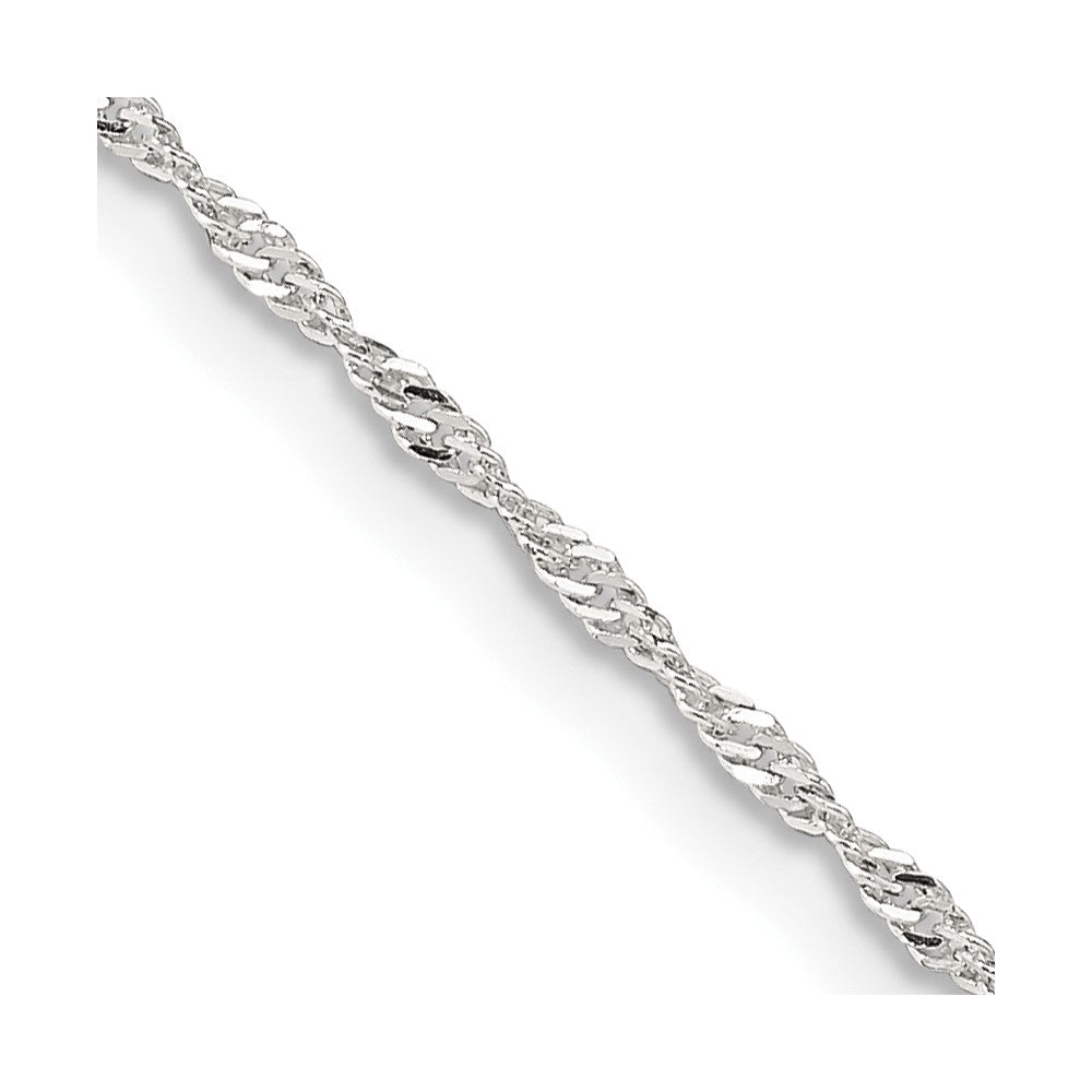 Sterling Silver Singapore Chain