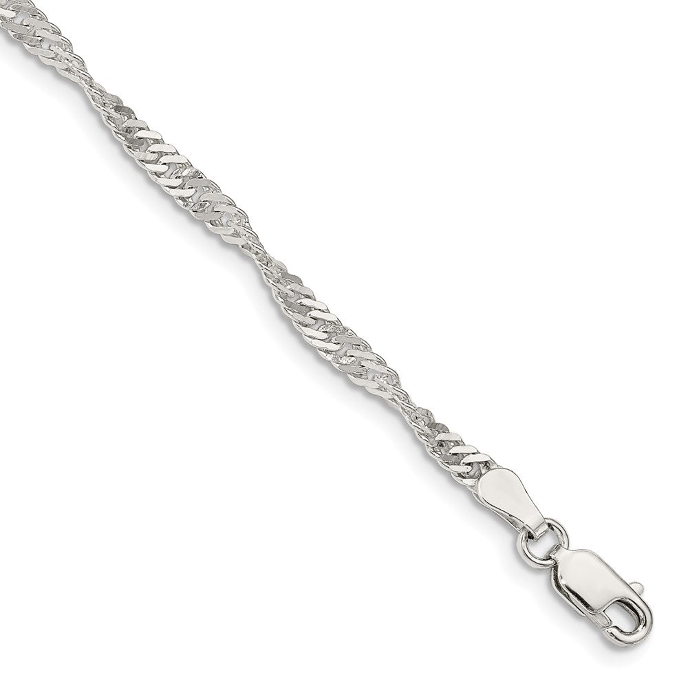 Sterling Silver Singapore Chain