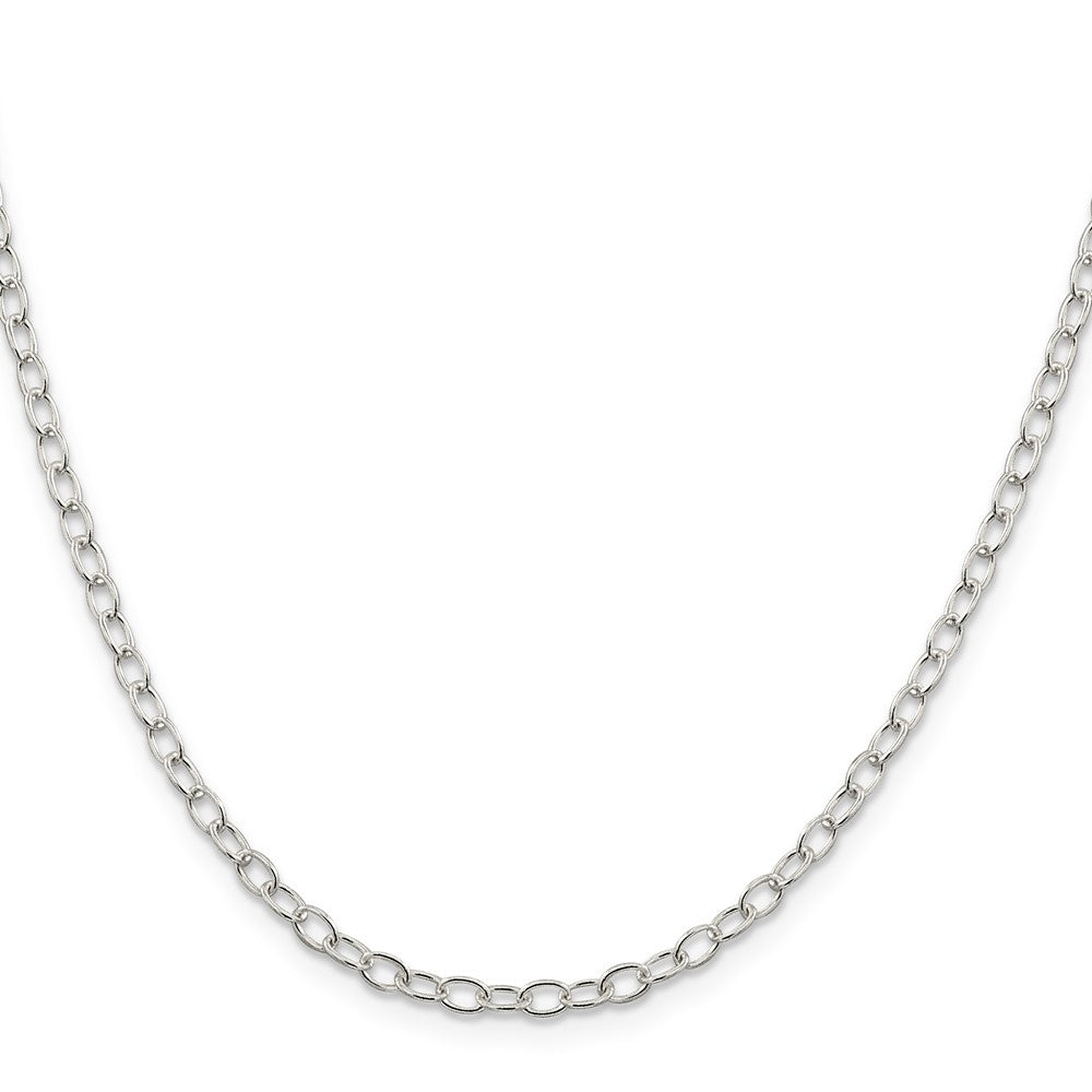 Sterling Silver Oval Cable Chain