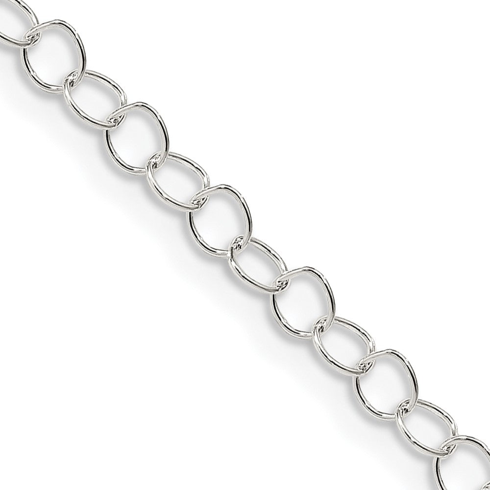 Sterling Silver Fancy Cable Chain