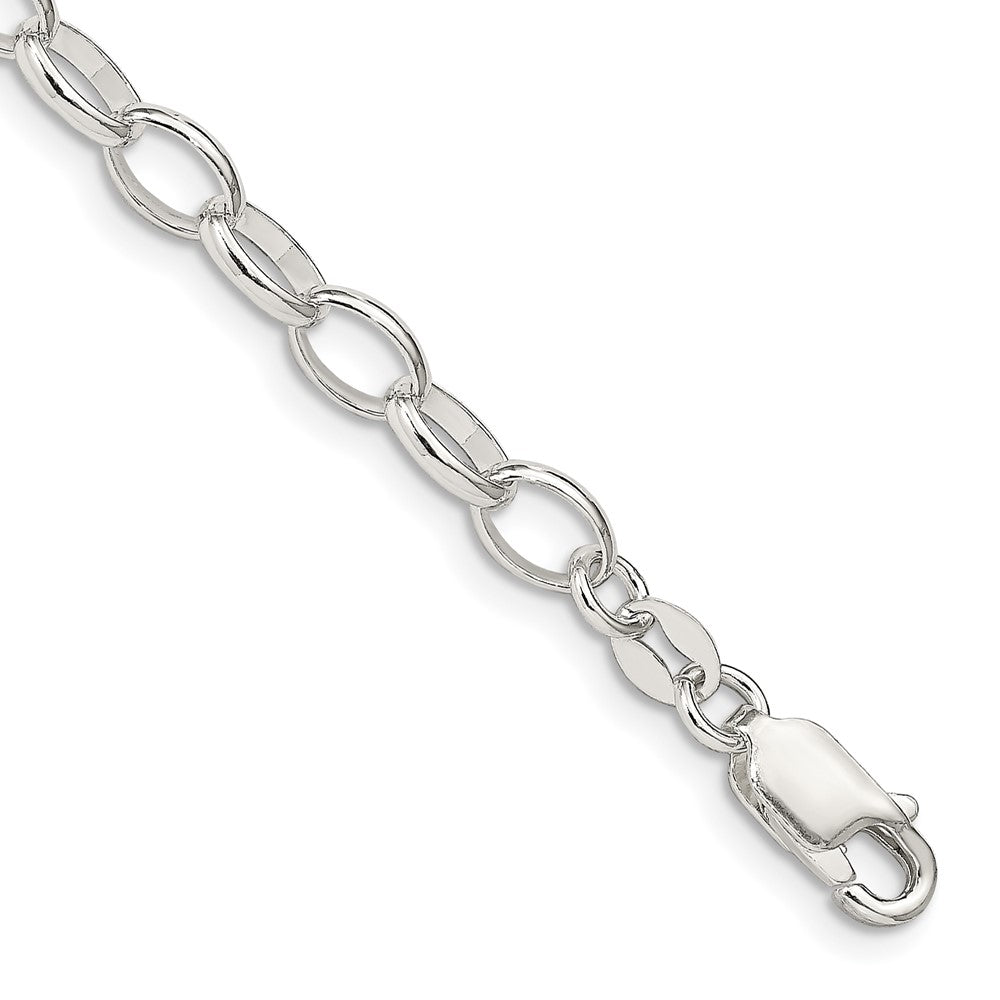 Sterling Silver Fancy Rolo Chain