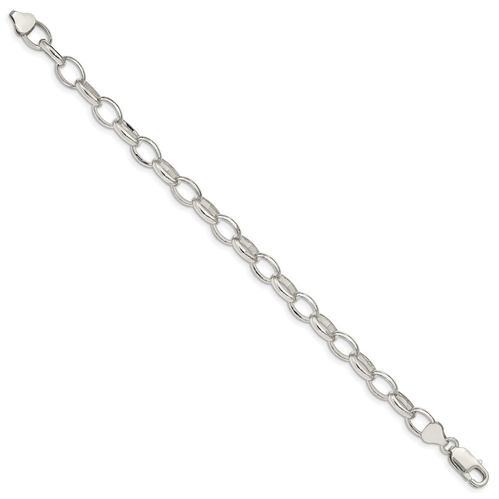 Sterling Silver Fancy Rolo Chain