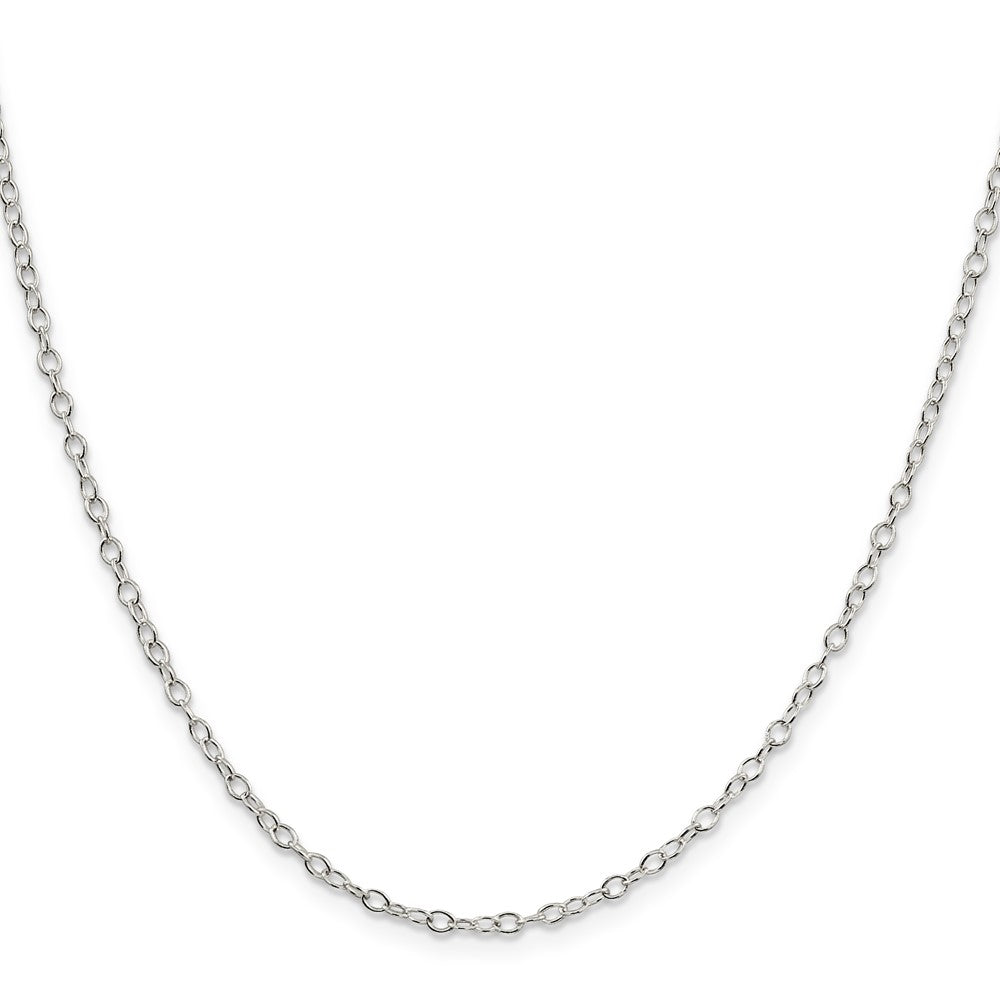 Sterling Silver Oval Cable Chain