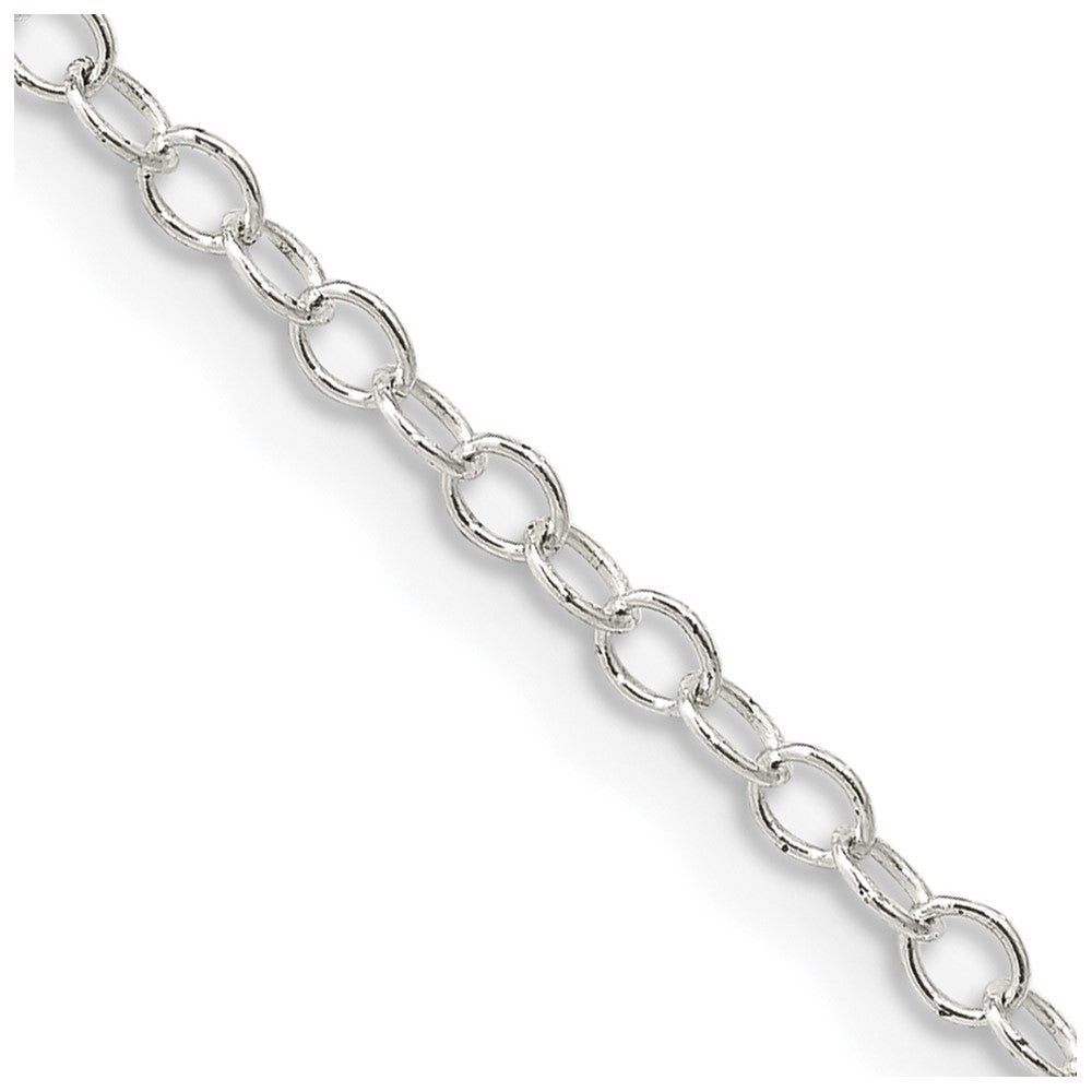 Sterling Silver Oval Cable Chain