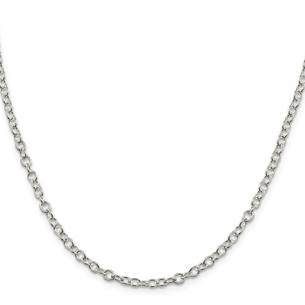 Sterling Silver Oval Cable Chain