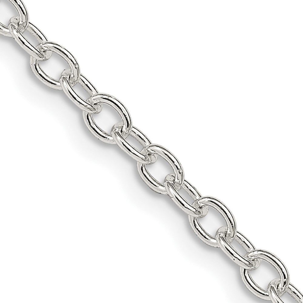 Sterling Silver Oval Cable Chain