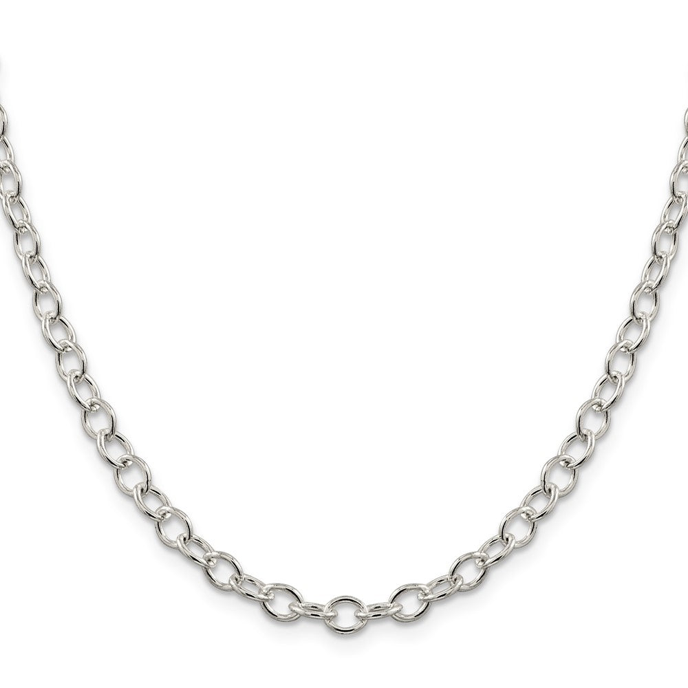 Sterling Silver Oval Cable Chain