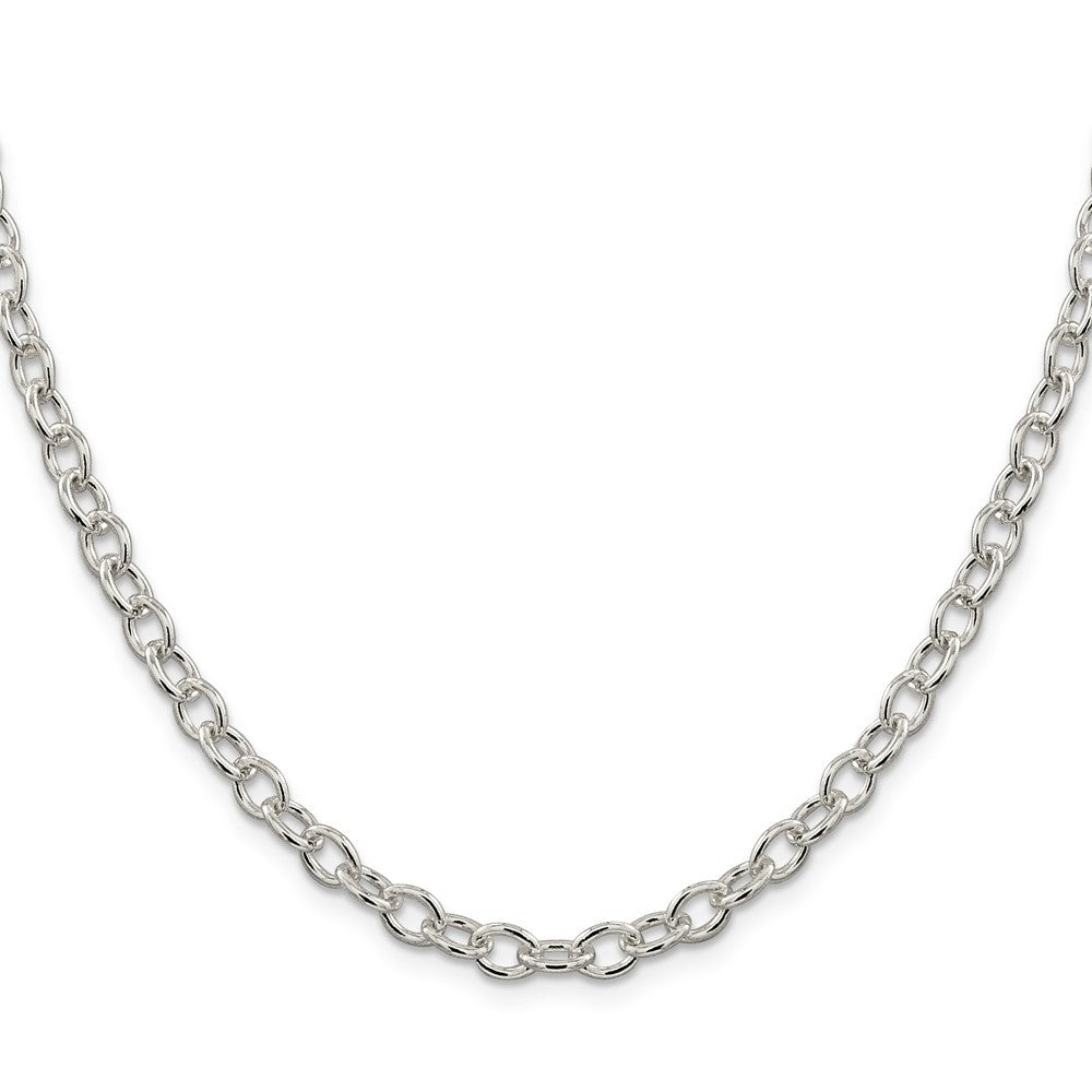 Sterling Silver Oval Cable Chain