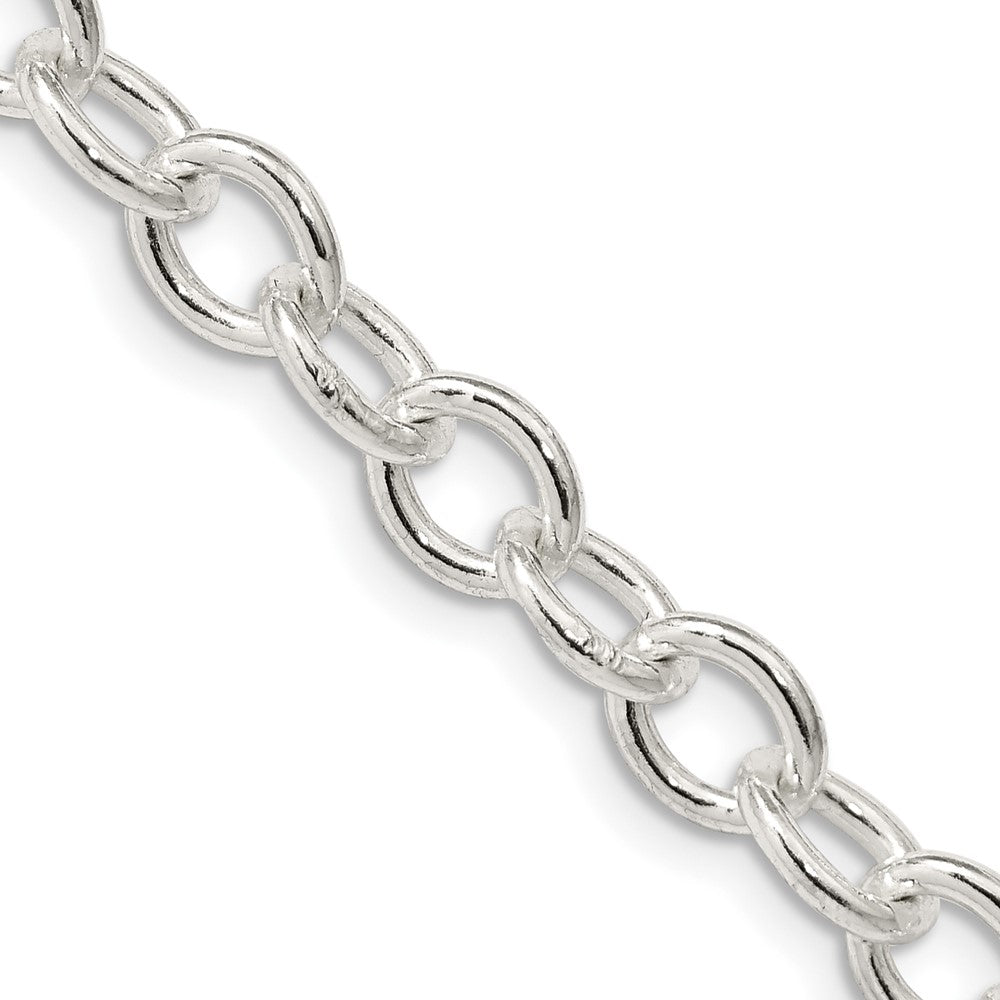 Sterling Silver Oval Cable Chain