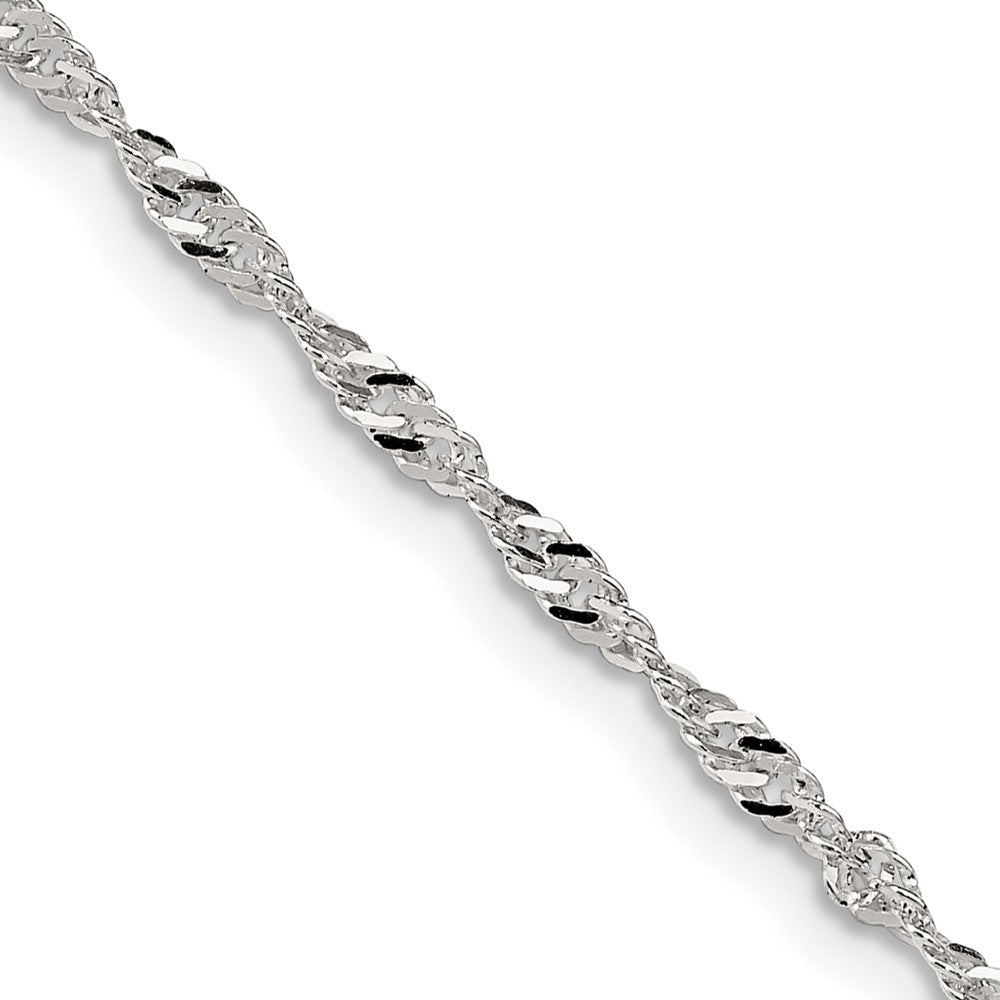 Sterling Silver Singapore Chain