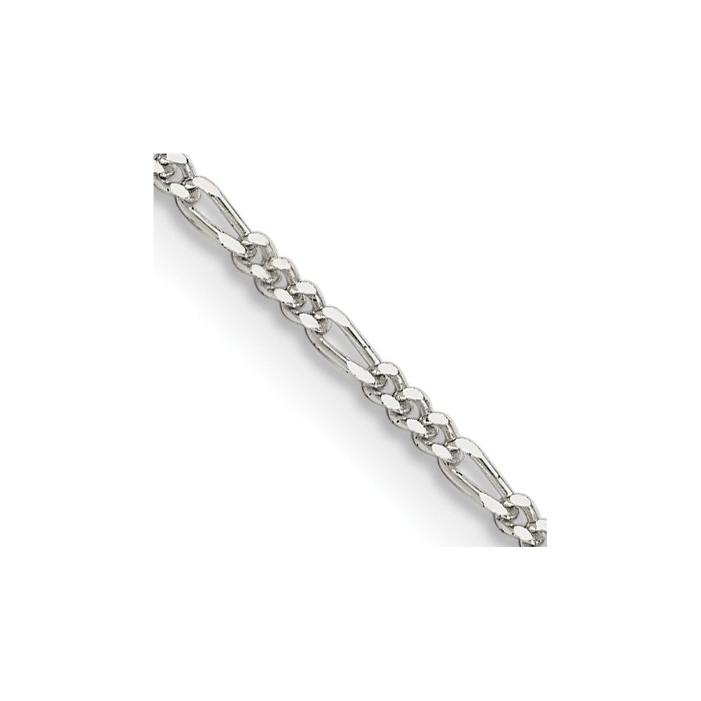 Sterling Silver Figaro Chain