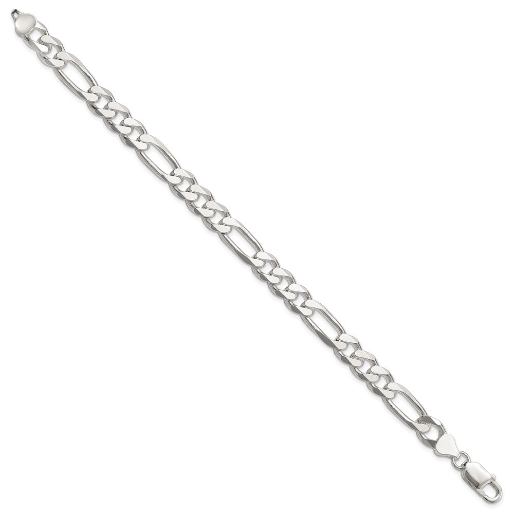 Sterling Silver 8mm Figaro Chain