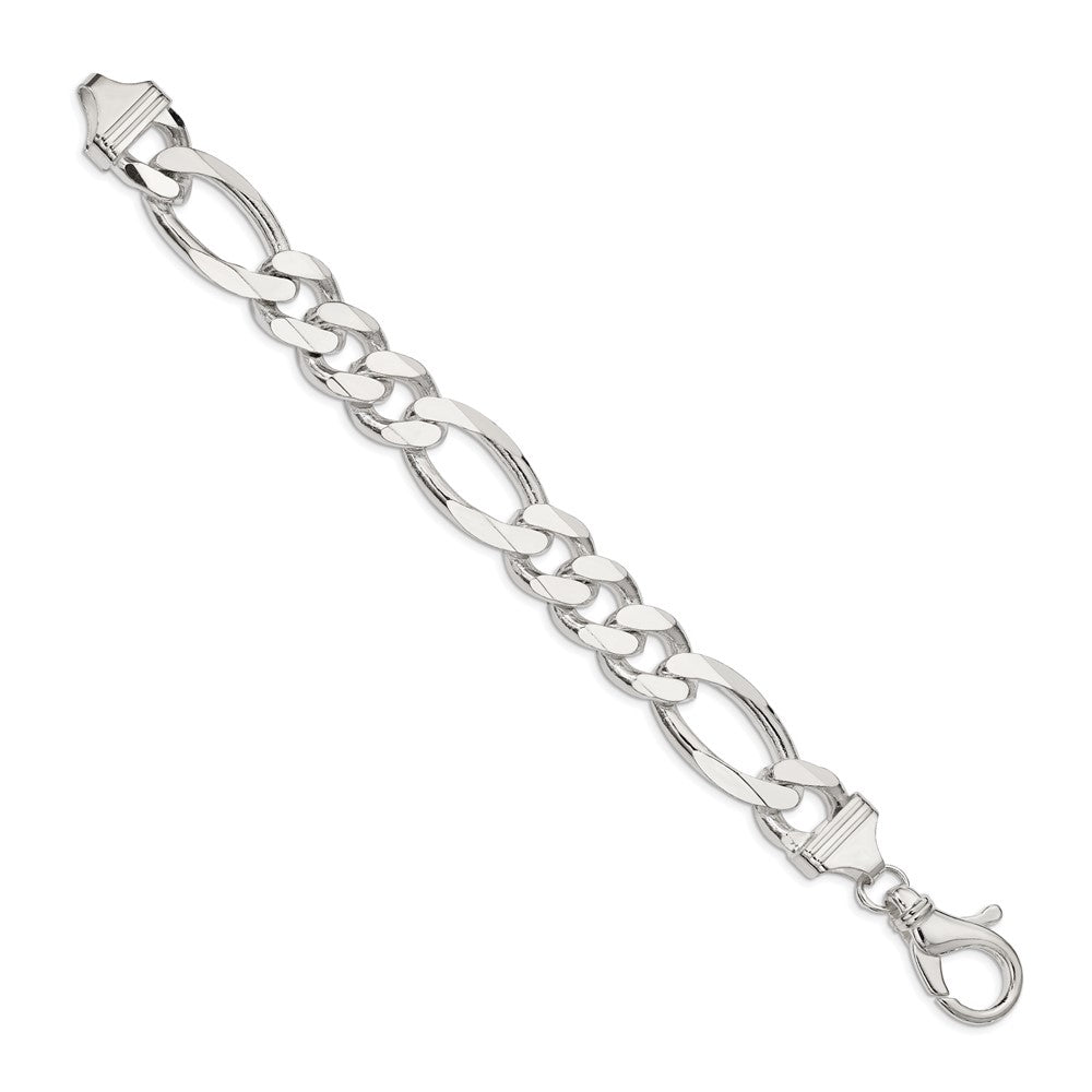 Sterling Silver 15mm Figaro Chain