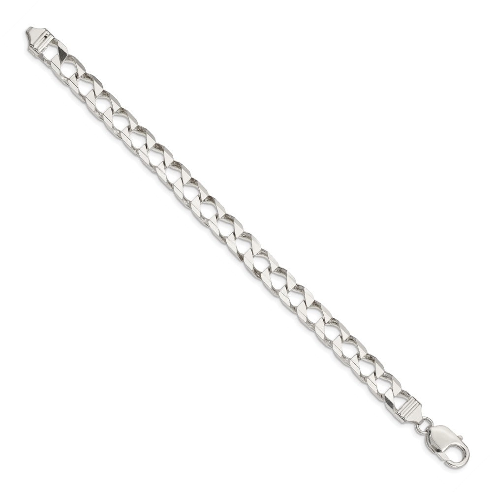 Sterling Silver D/C Square Curb Chain