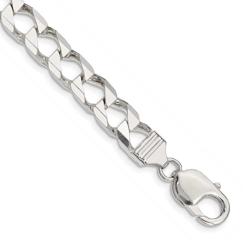 Sterling Silver D/C Square Curb Chain