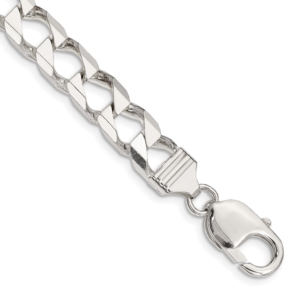 Sterling Silver D/C Square Curb Chain