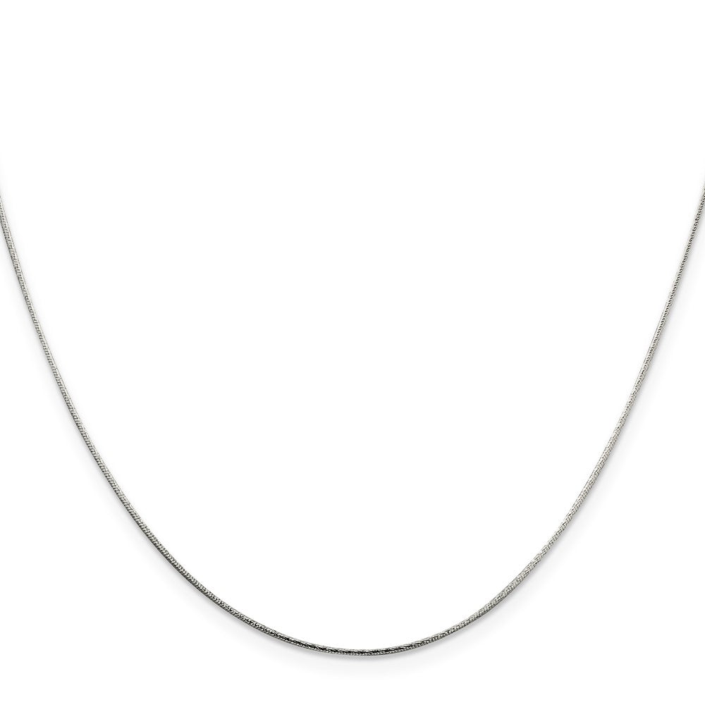 Sterling Silver Diamond-cut Snake Chain