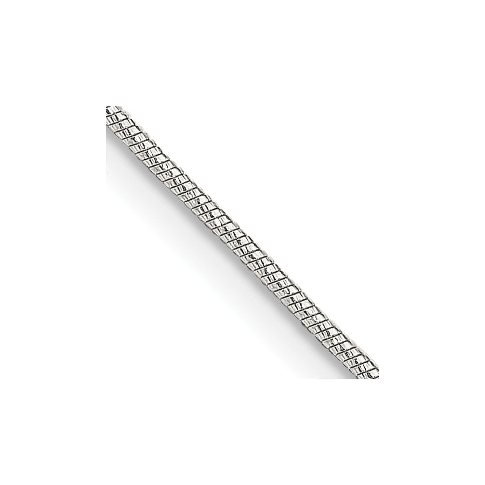 Sterling Silver Diamond-cut Snake Chain