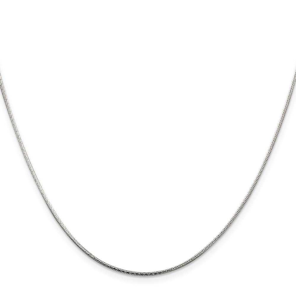 Sterling Silver Diamond-cut Snake Chain