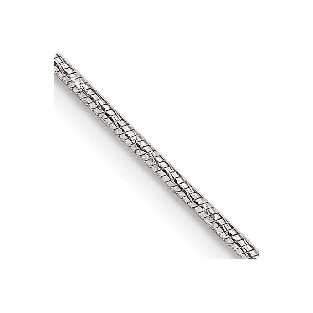 Sterling Silver Diamond-cut Snake Chain