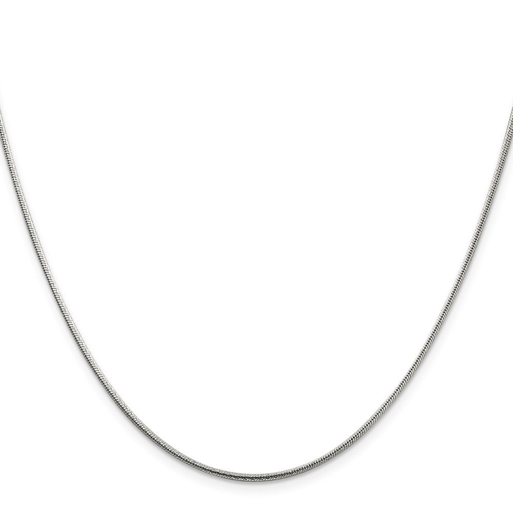 Sterling Silver Diamond-cut Snake Chain