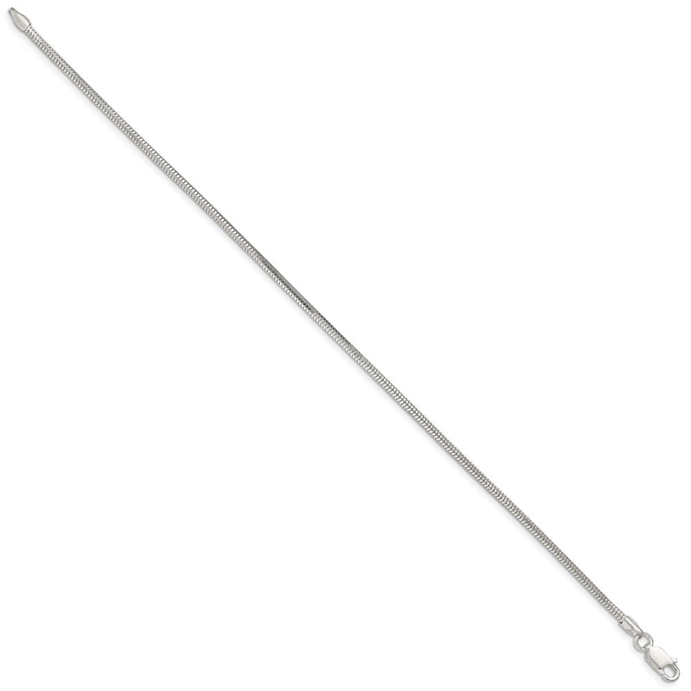 Sterling Silver Diamond-cut Snake Chain