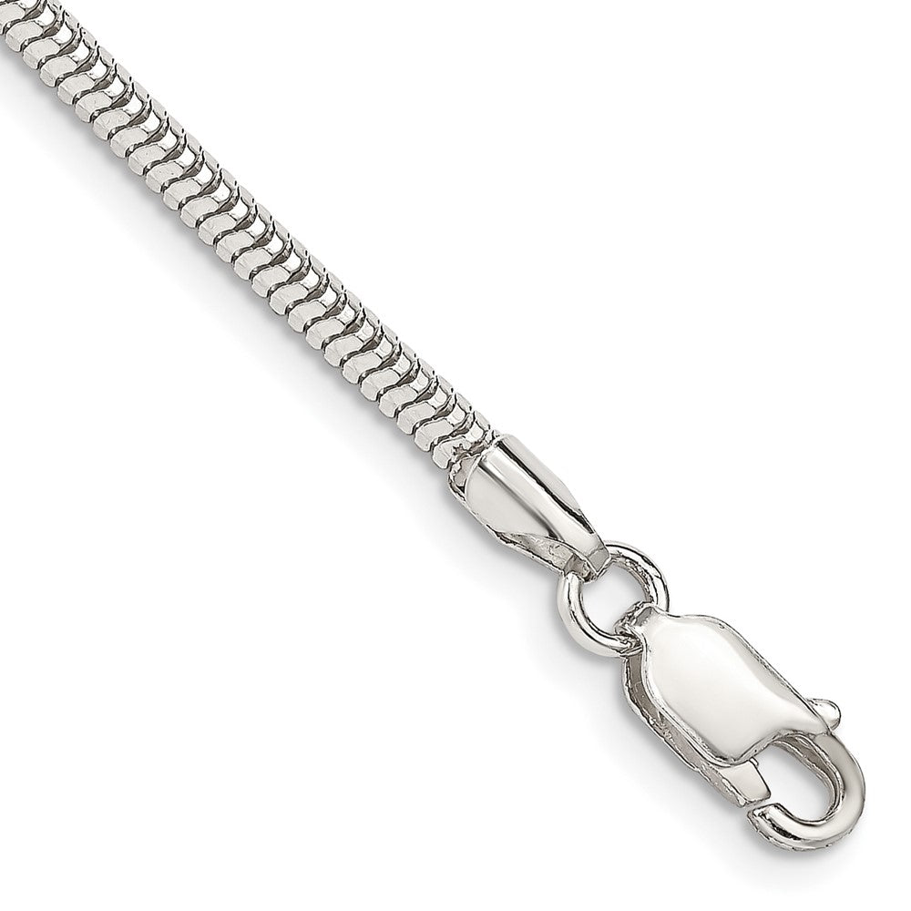 Sterling Silver Diamond-cut Snake Chain