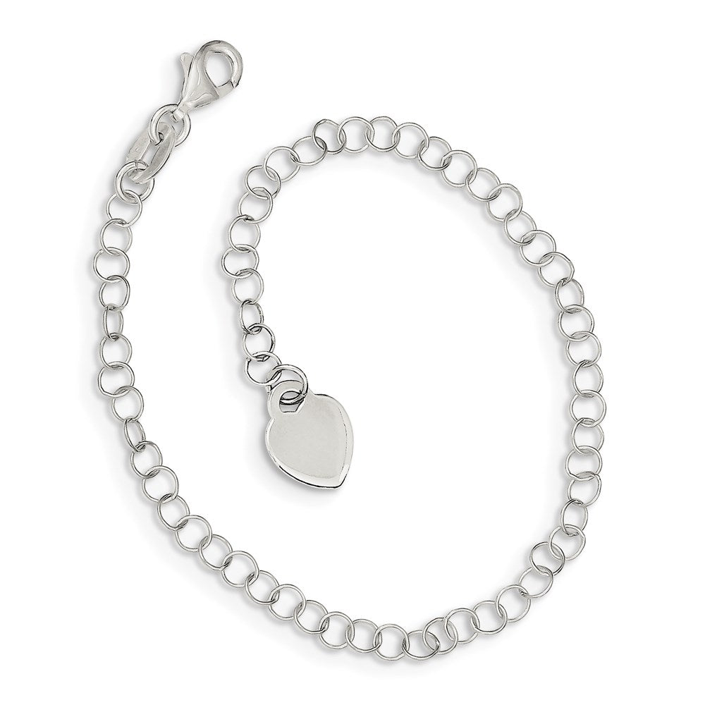 Sterling Silver Round Link Bracelet