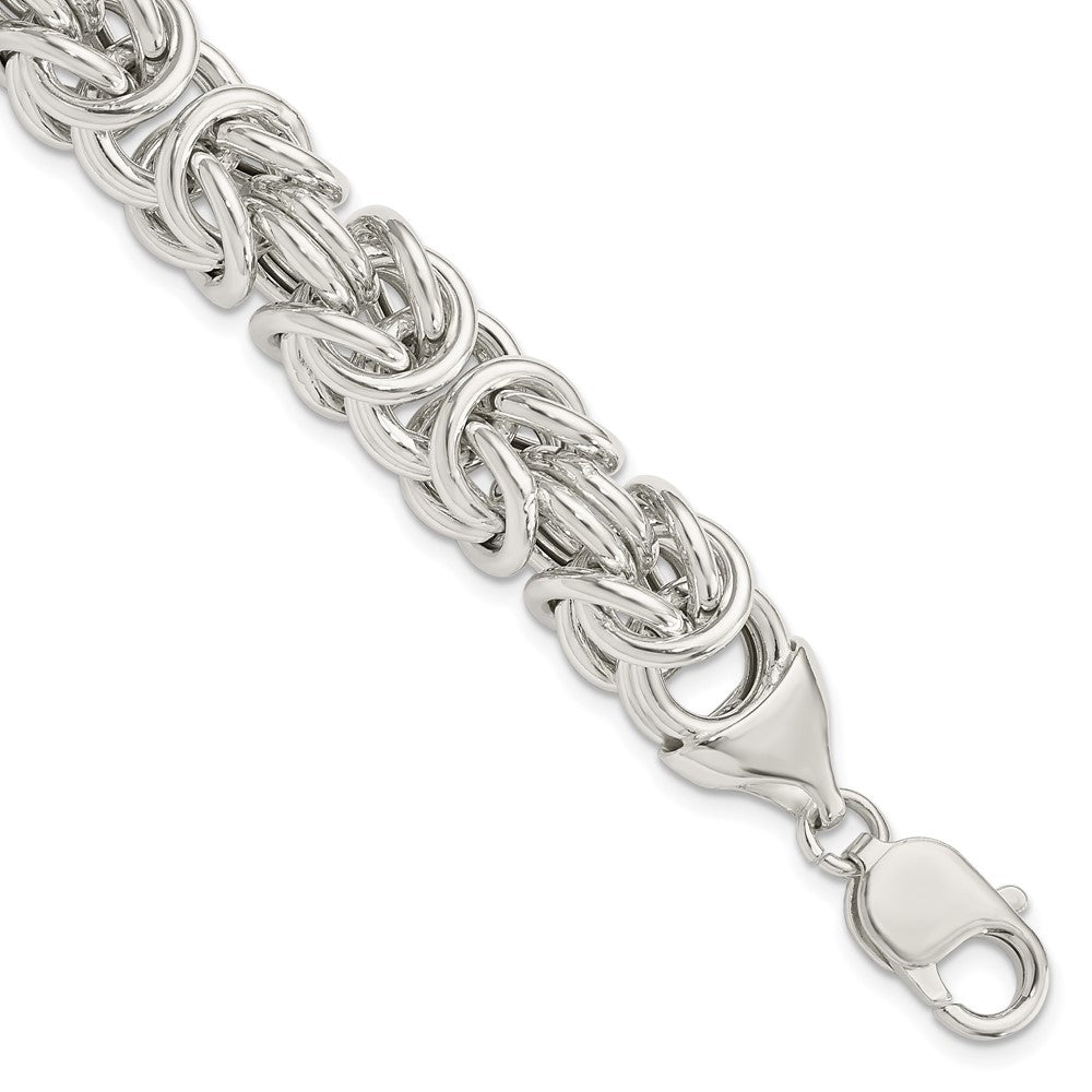 Sterling Silver Fancy Link Bracelet