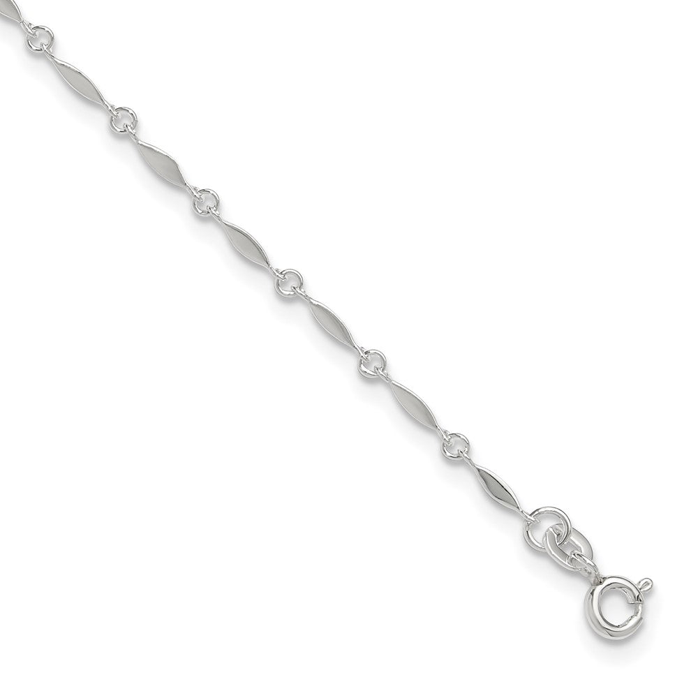 Sterling Silver Plus ext. Anklet