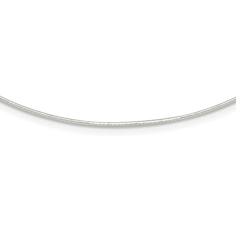 Sterling Silver Polished Neckwire Necklace