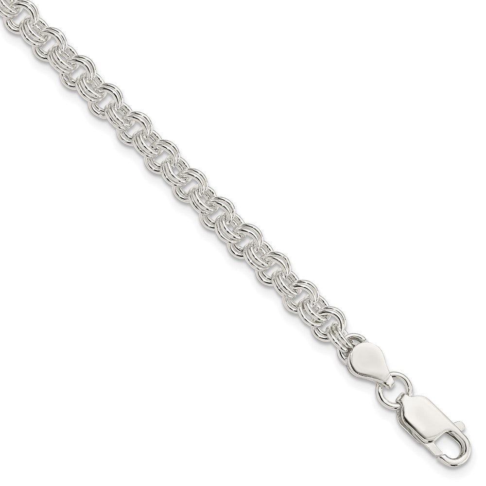 Sterling Silver Fancy Link Bracelet