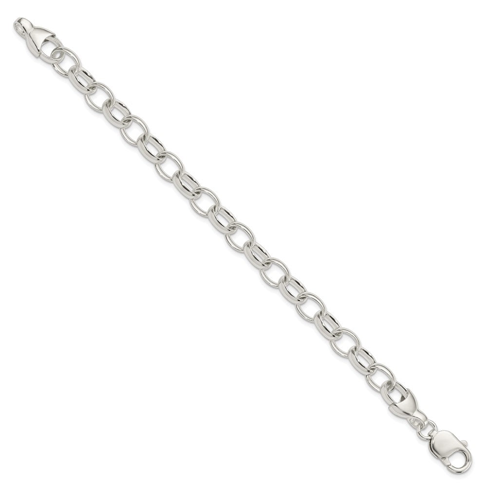 Sterling Silver Fancy Link Bracelet