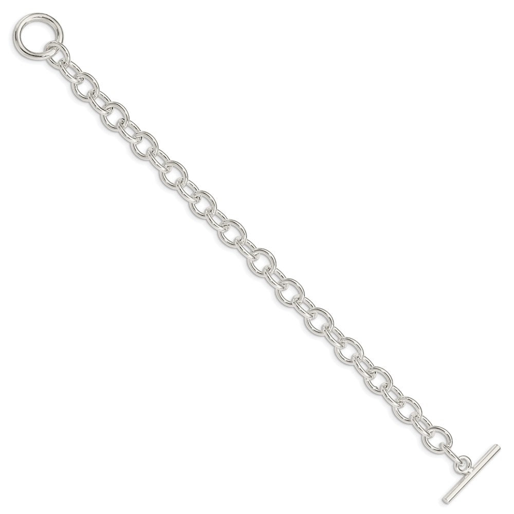 Sterling Silver Fancy Link Bracelet