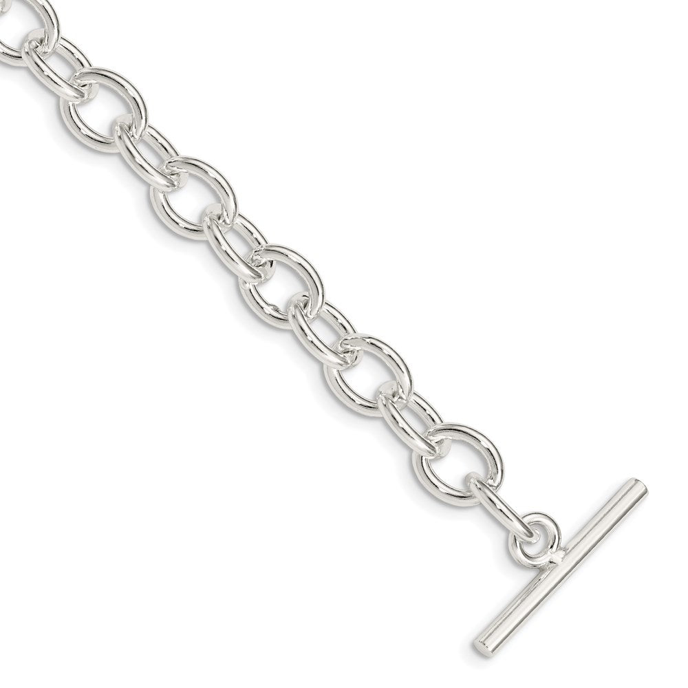 Sterling Silver Fancy Link Bracelet